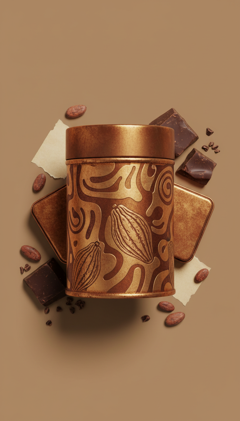 Stone-Ground Drinking Chocolate Powder